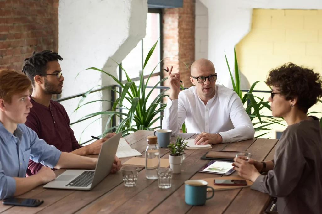 ai digital marketing agency strategic meeting